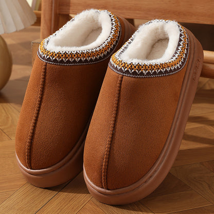 Sophie – Warm Cotton Slippers (Indoor and Outdoor)