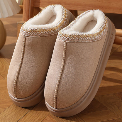 Sophie – Warm Cotton Slippers (Indoor and Outdoor)