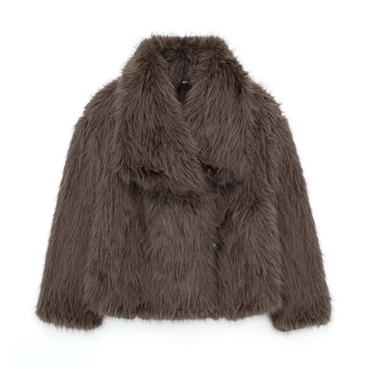 Emma - Short Faux Fur Coat