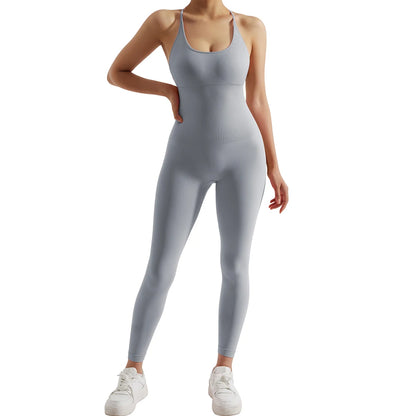 Activewear Chloe - Sporty Sleeveless Jumpsuit