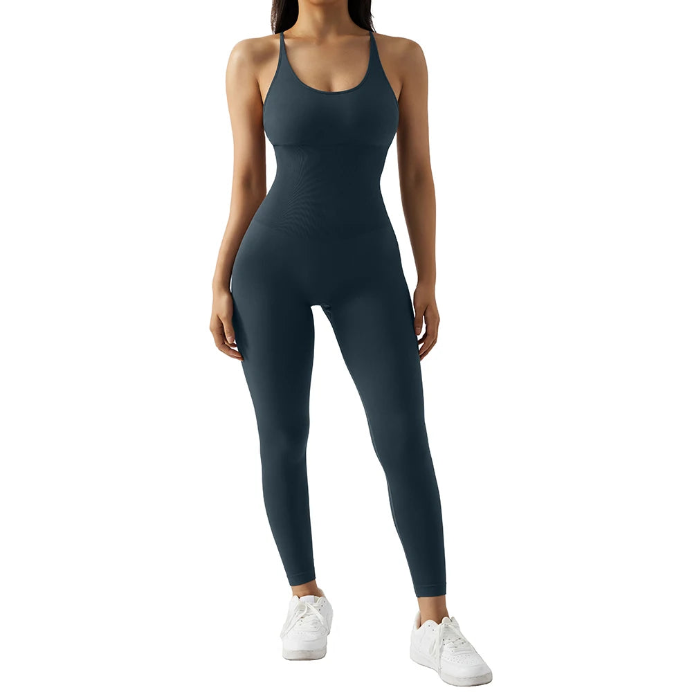 Activewear Chloe - Sporty Sleeveless Jumpsuit