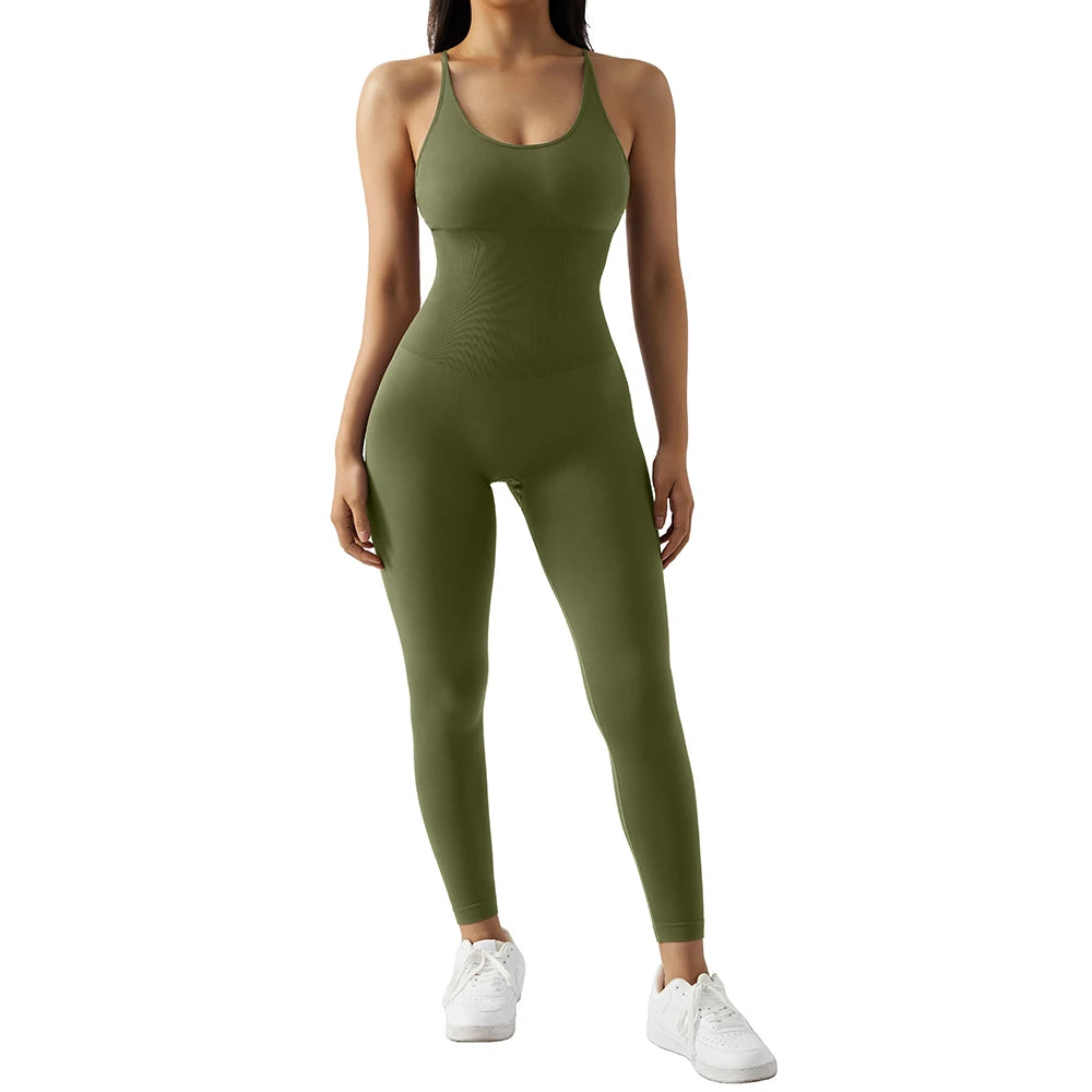 Activewear Chloe - Sporty Sleeveless Jumpsuit