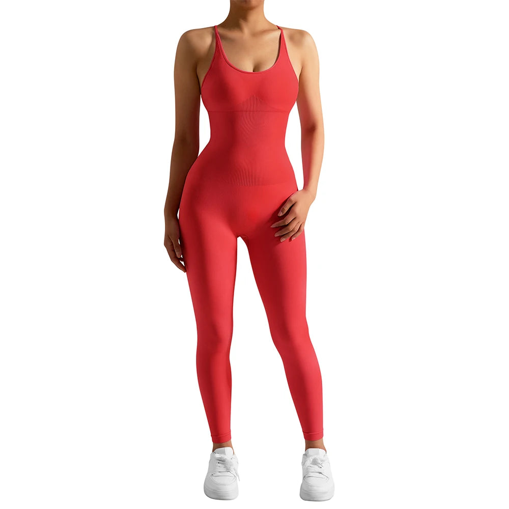 Activewear Chloe - Sporty Sleeveless Jumpsuit