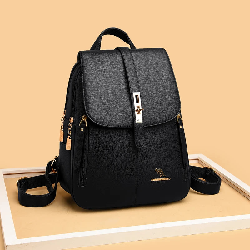 Sophia - Luxury Leather Backpack