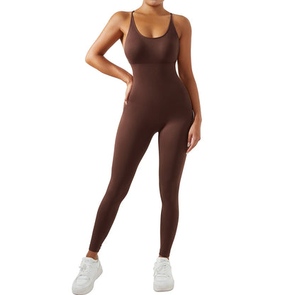 Activewear Chloe - Sporty Sleeveless Jumpsuit