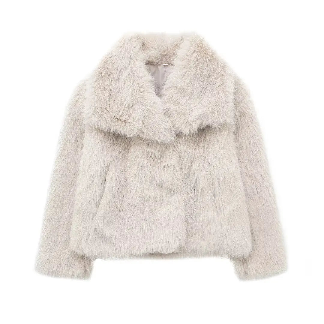 Emma - Short Faux Fur Coat