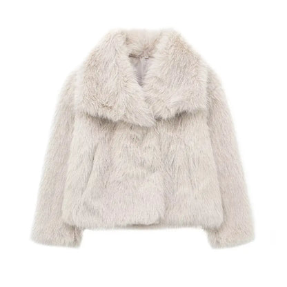 Emma - Short Faux Fur Coat