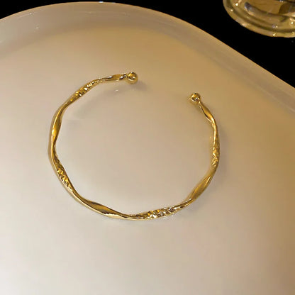 Emma - Golden Bamboo Bangles