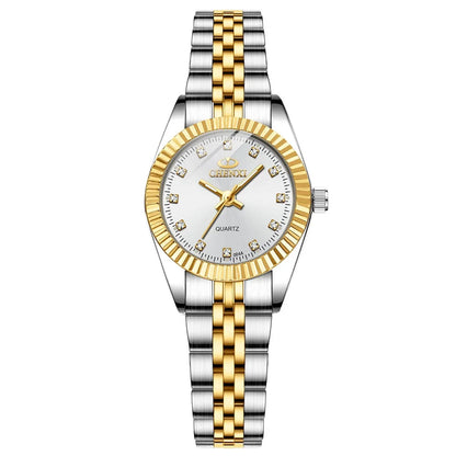 Emma - Luxury Gold Watch with Rhinestones