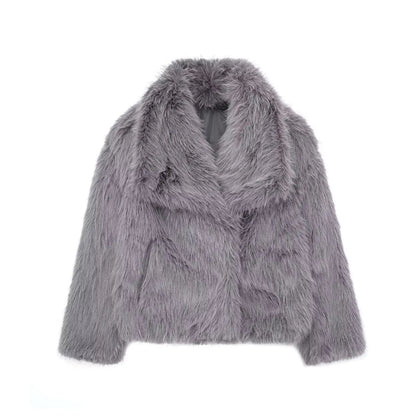 Emma - Short Faux Fur Coat