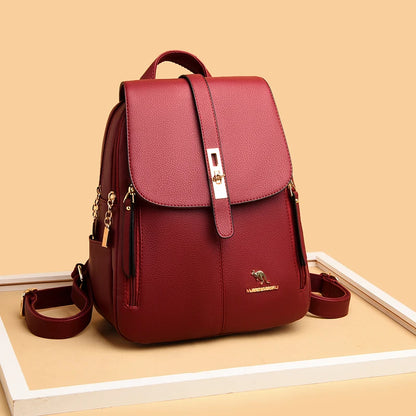 Sophia - Luxury Leather Backpack